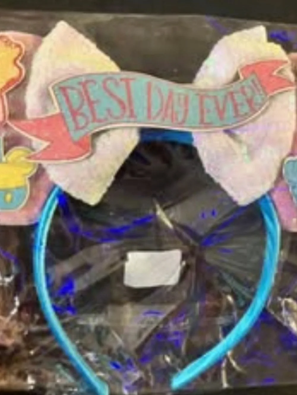 Disney Kids Sequin Ear Headbands in Pink, White & Blue